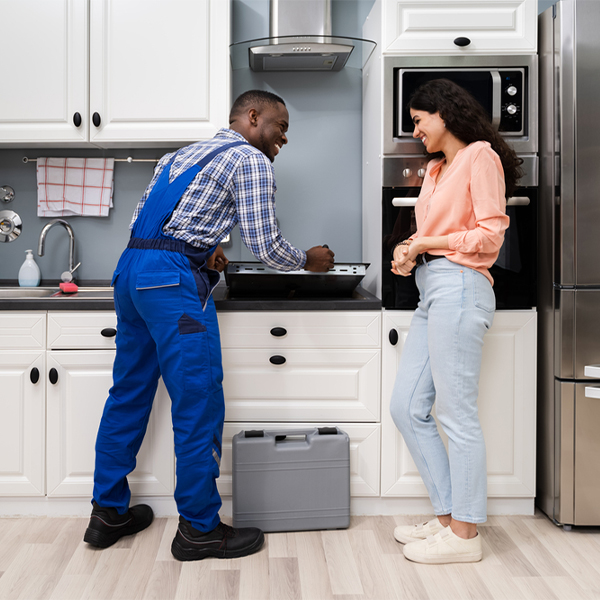 how long does it typically take to complete cooktop repair services in Kingsbury TX